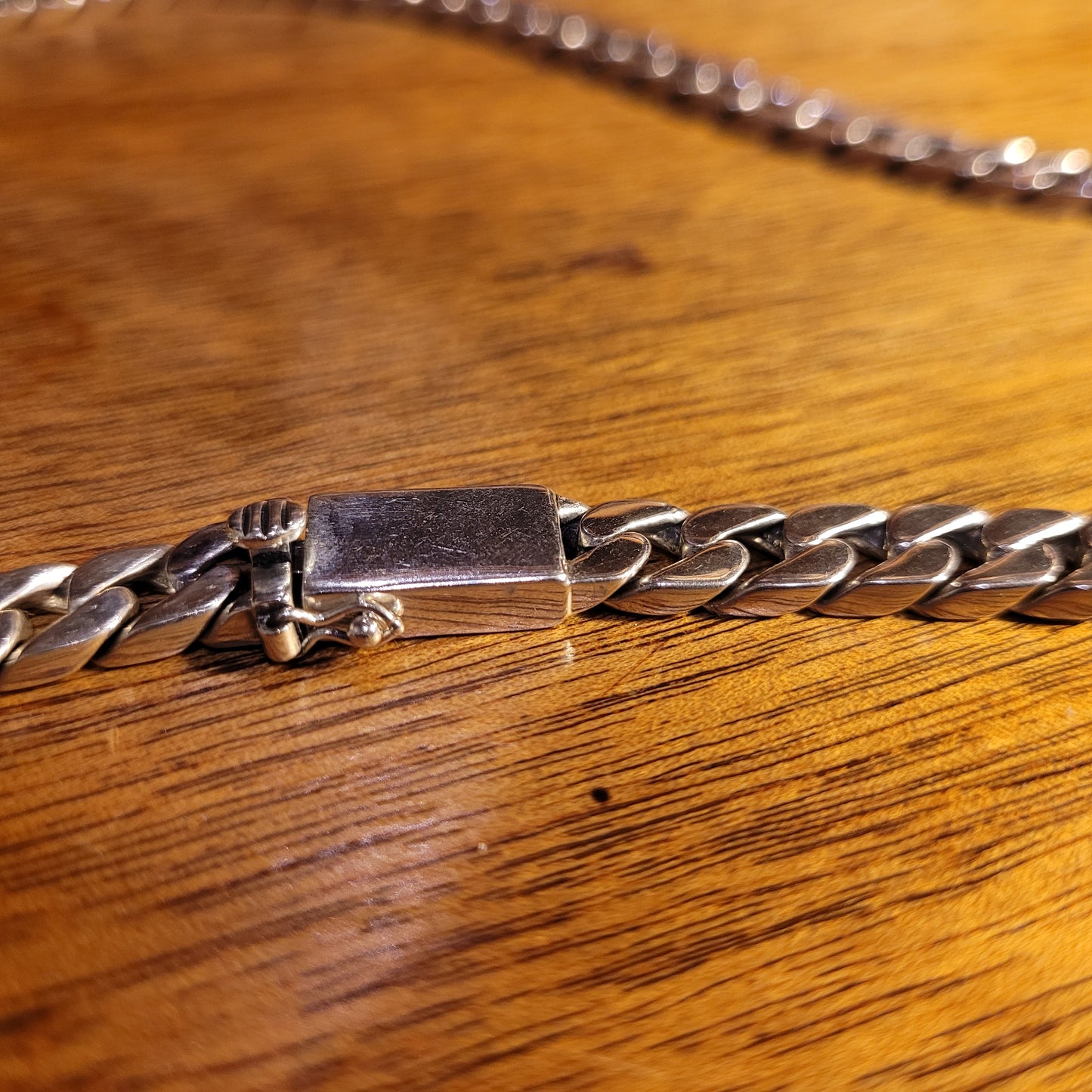 Thick Cuban Men's S925 Sterling Silver Necklace