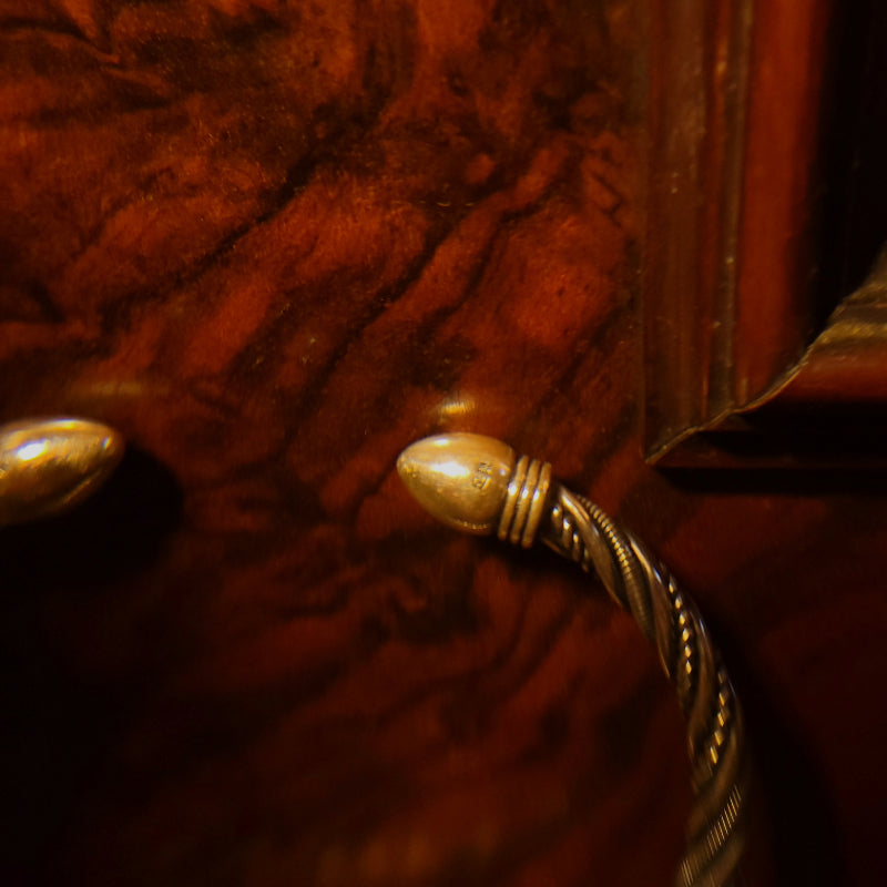 Handmade S925 Sterling Silver Woven Bracelet