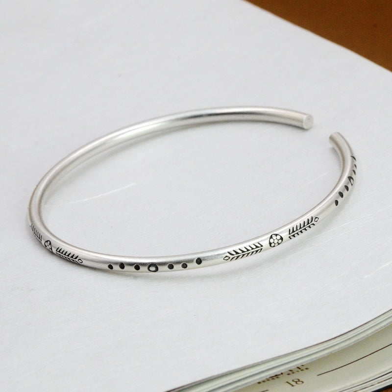S925 Sterling Silver Argent Bracelet