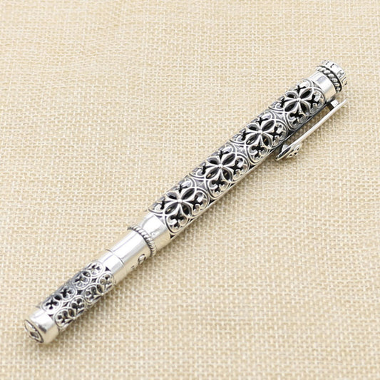 [S925] Sterling Silver Filigree Pen