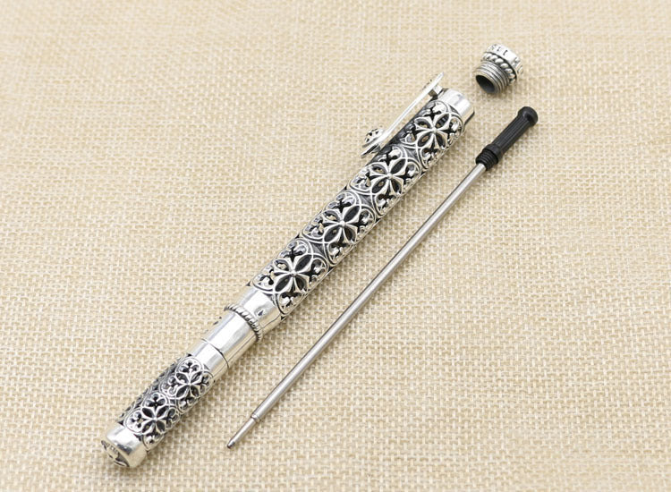 [S925] Sterling Silver Filigree Pen
