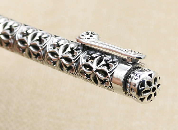 [S925] Sterling Silver Filigree Pen