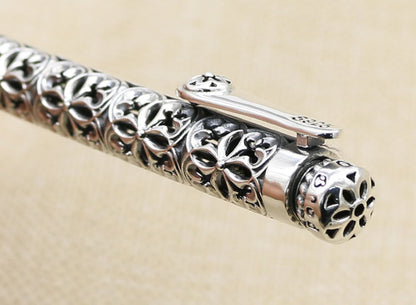 [S925] Sterling Silver Filigree Pen